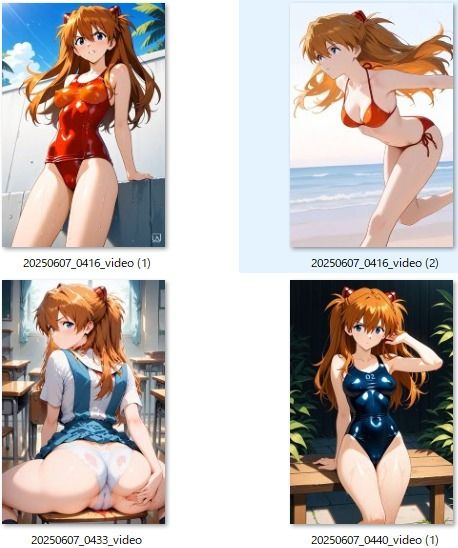 『紅髪転校生スカーレット 〜制服と戦闘スーツとスク水と〜』 - サンプル画像 1