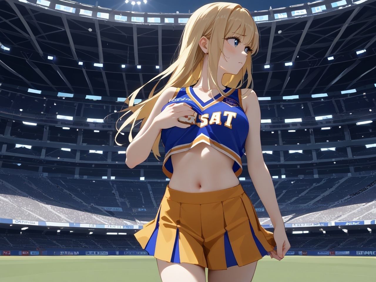 「裏応援部」チア部全員、ご奉仕応援！ - サンプル画像 1