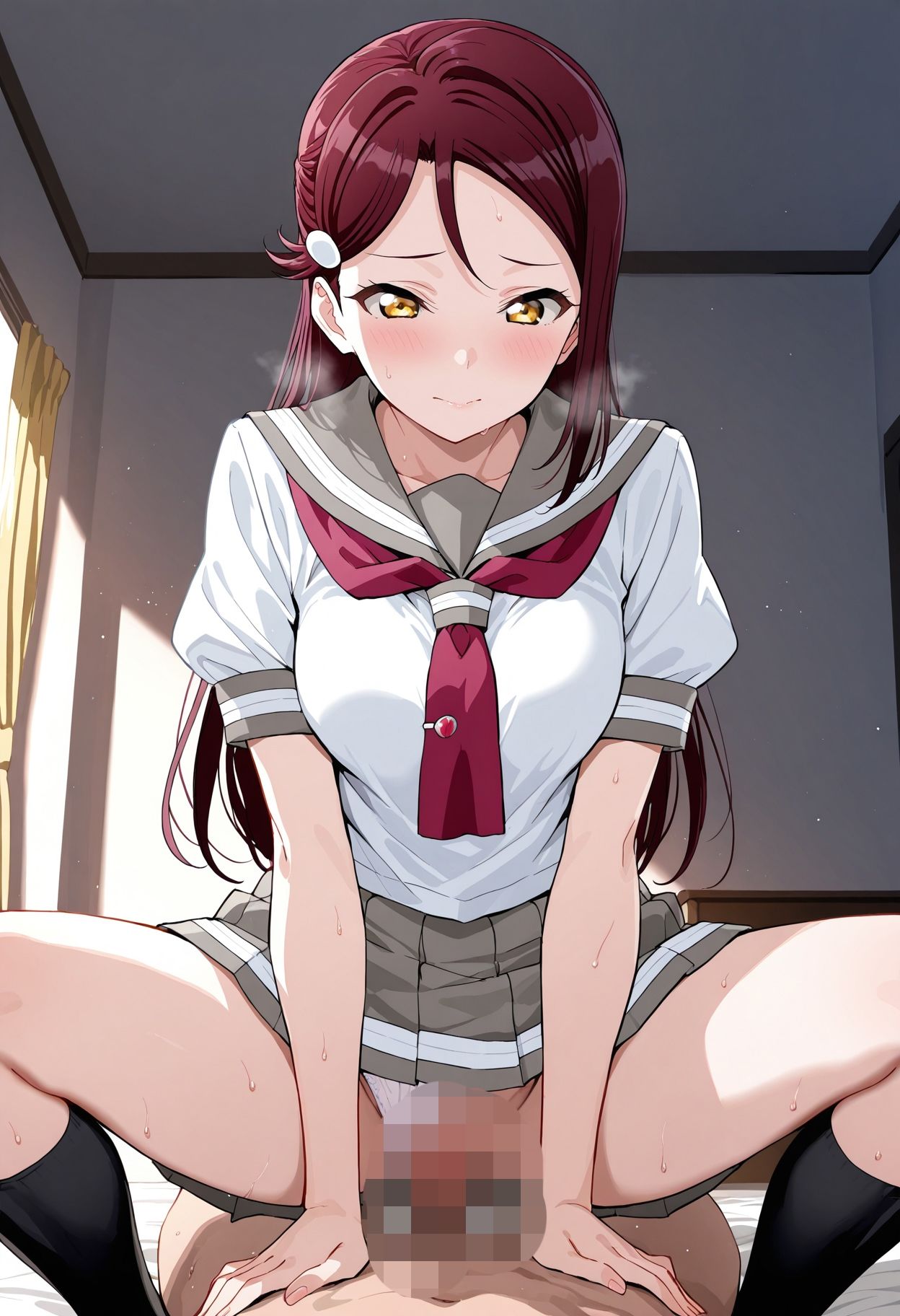 ラブライ◯！ 桜◯梨子 エロCG集 - サンプル画像 6