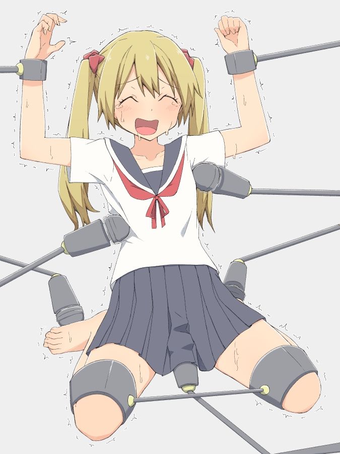 【総枚数201枚】くすぐり、足コキ、拘束（機械、玩具）、その他イラストまとめ【60枚＋差分141枚】 - サンプル画像 6
