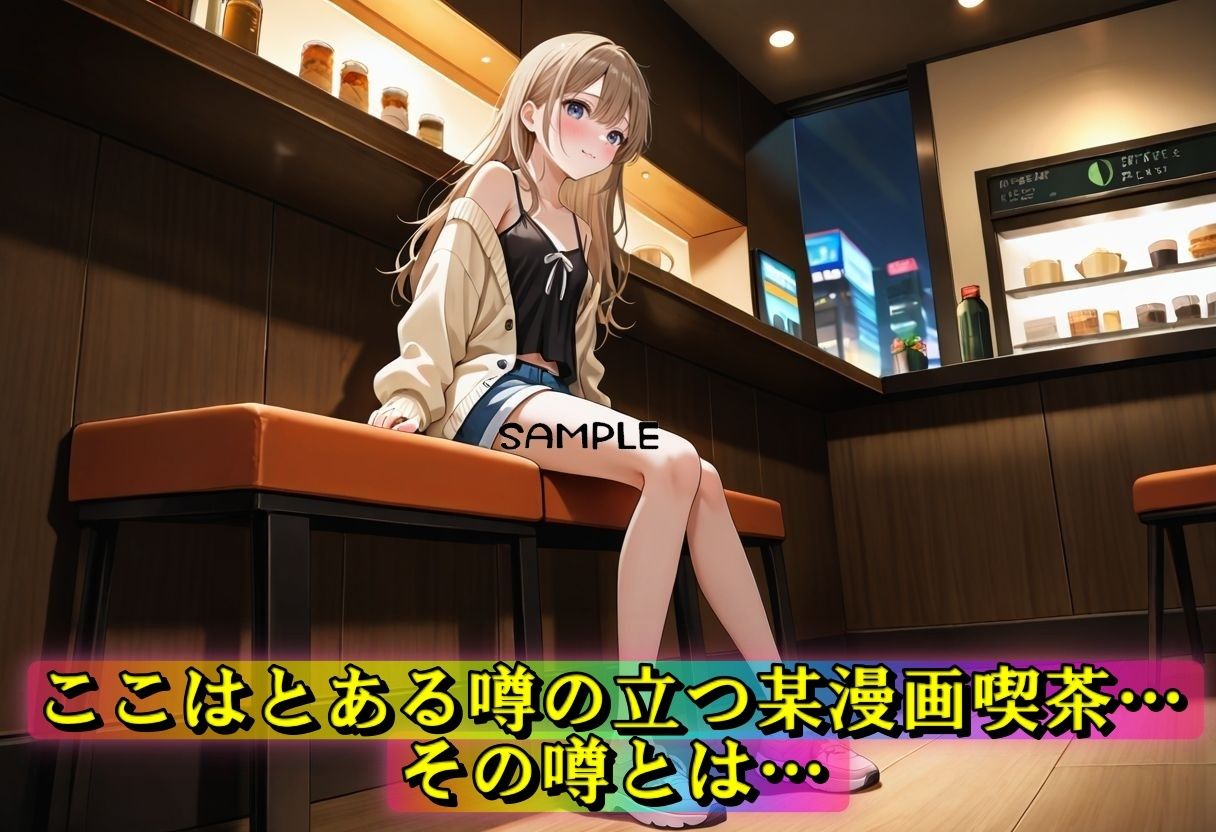 【漫画喫茶】盗撮SEX三昧 - サンプル画像 1