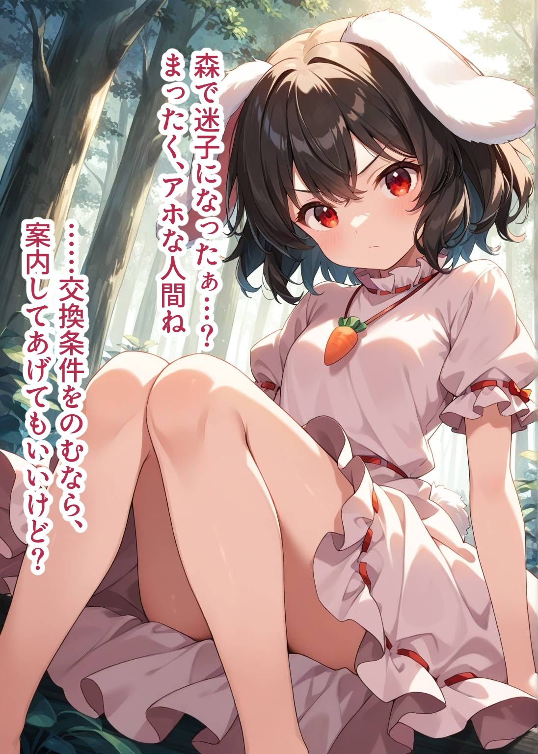 東方交尾録〜因幡てゐ編〜 - サンプル画像 1