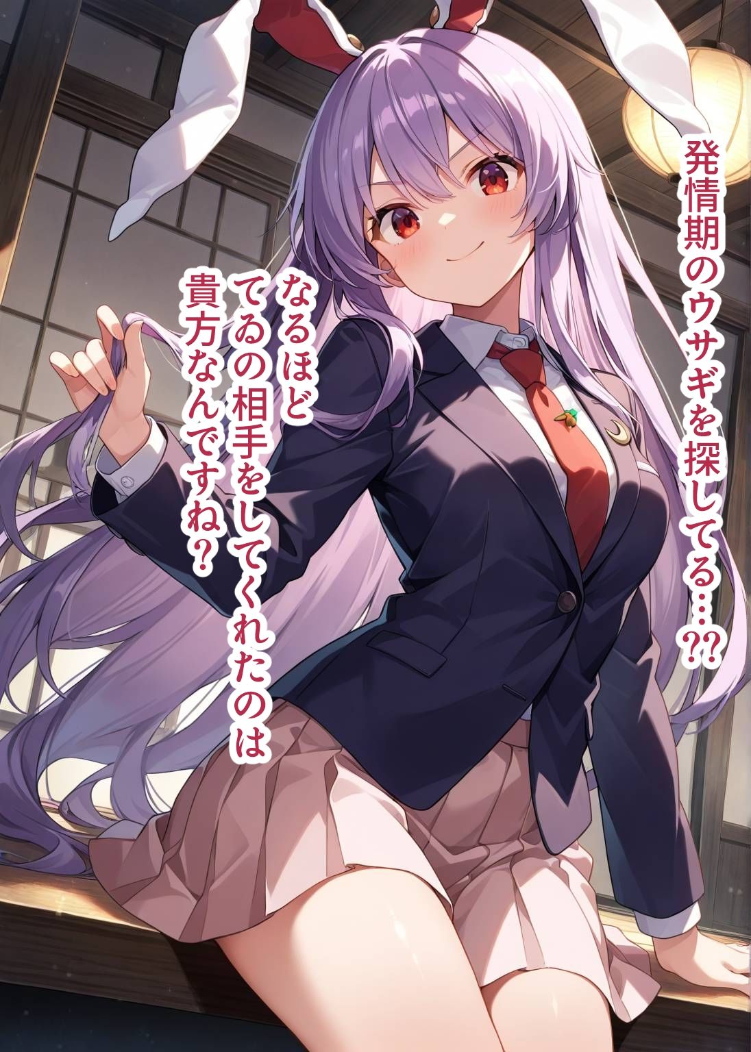 東方交尾録〜うどんげ編〜 - サンプル画像 3