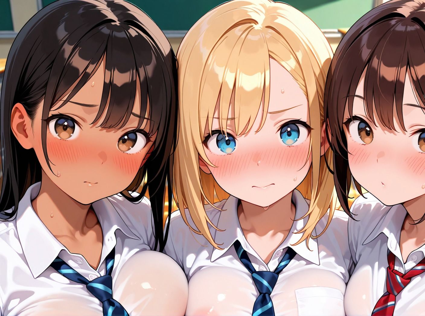 お前ら全員性奴●〜催●アプリでクラスメイト全員ヤりたい放題〜 - サンプル画像 1