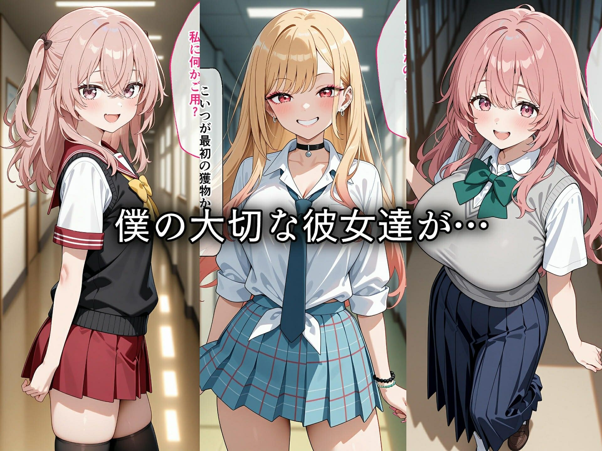 寝取られたコスプレイヤー達〜催〇アプリで種付け完了 - サンプル画像 1