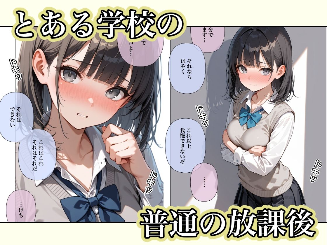 貞操観念のゆるい教室2 - サンプル画像 1