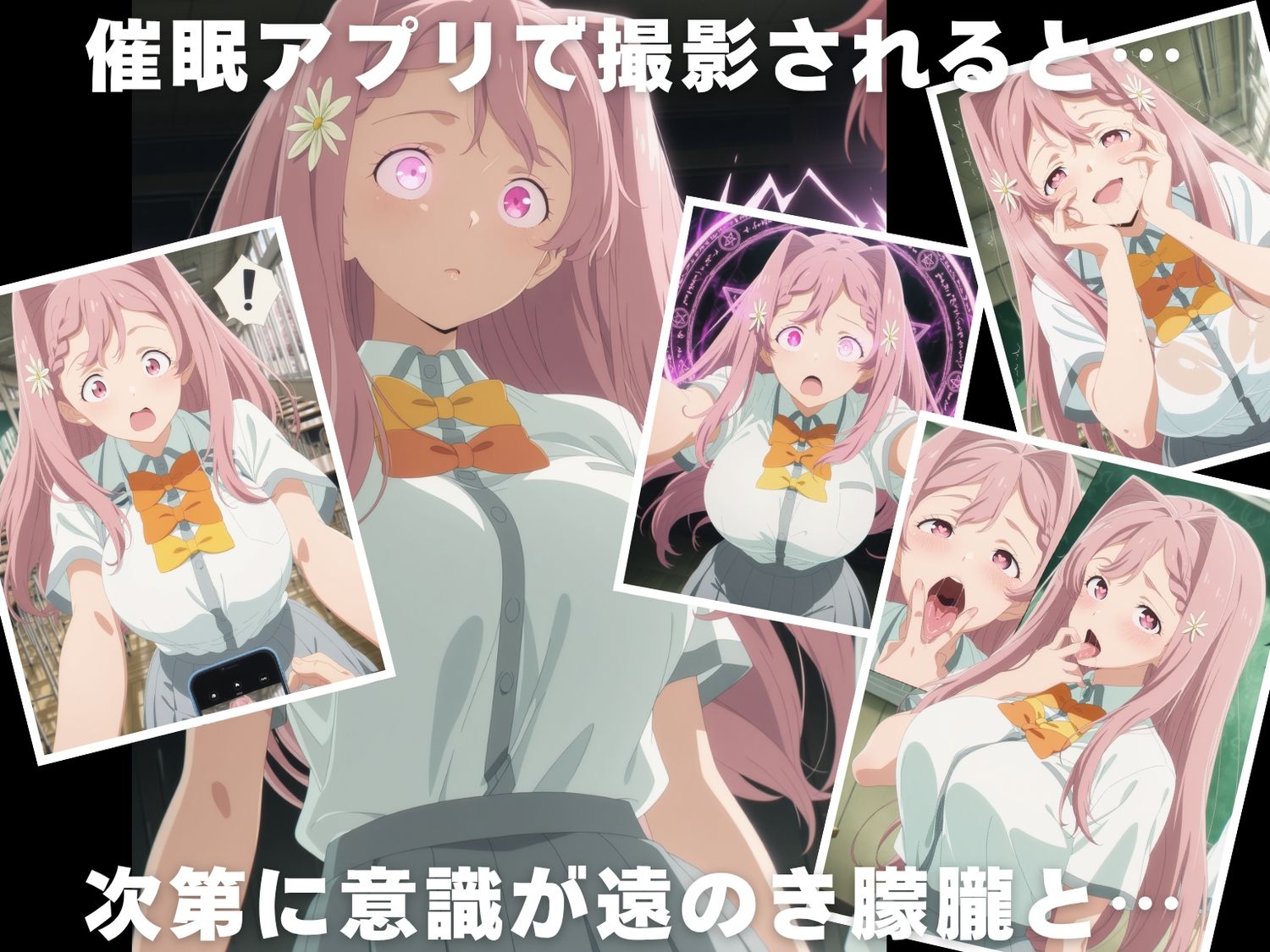 【種付け・催●】姫● 華恋 - サンプル画像 2