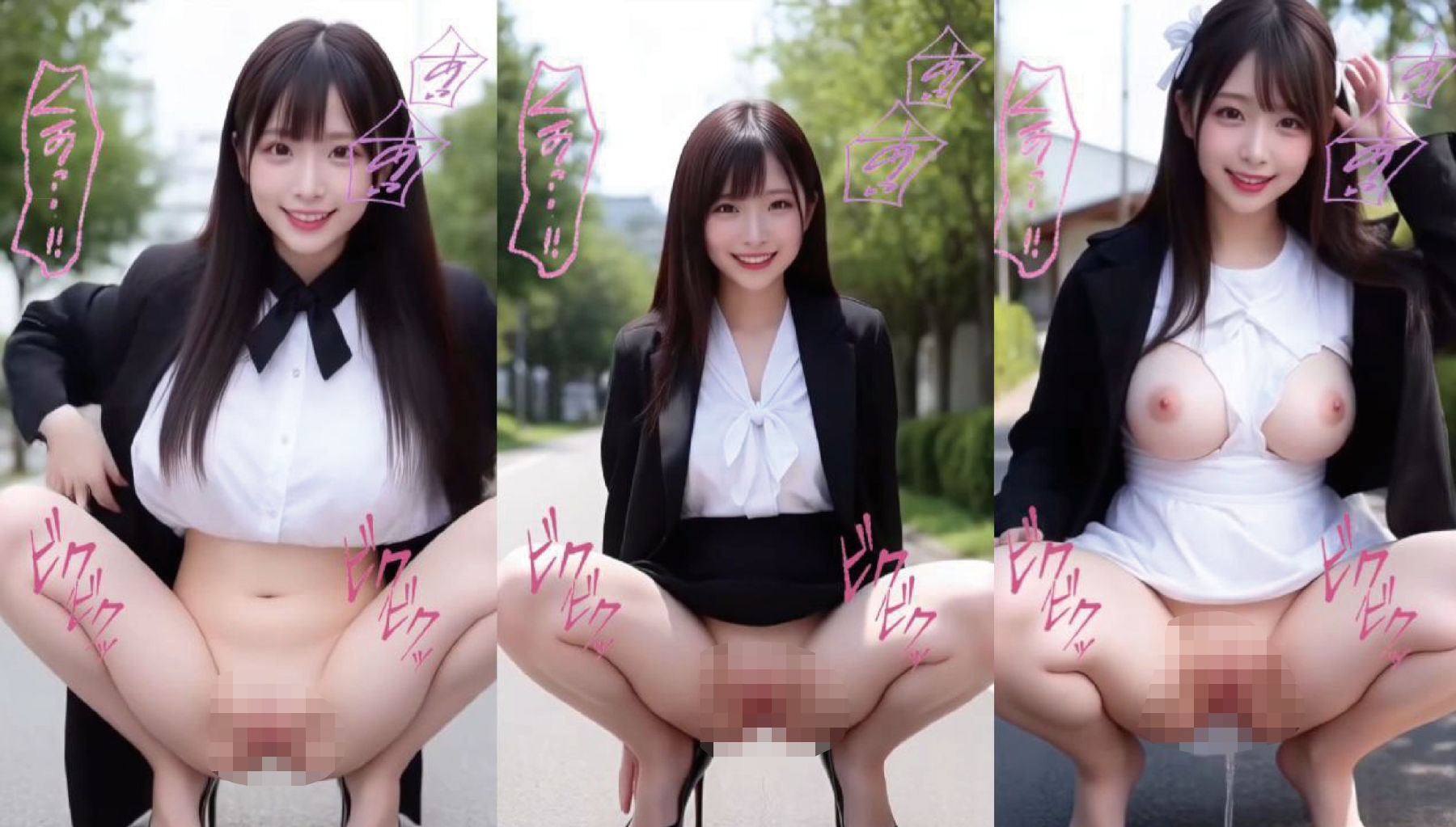 【フルHD30FPS】OLおさんぽくらぶ【縦型動画】 - サンプル画像 2