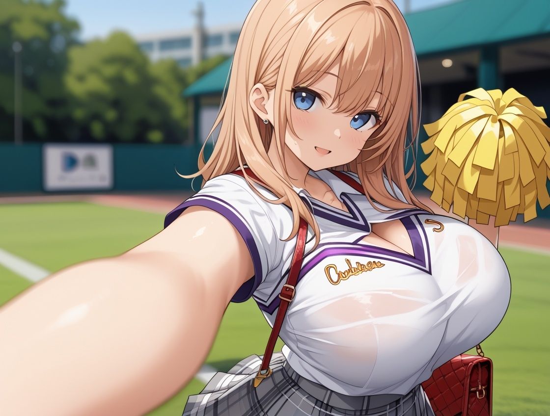 チアリーダーJKと子作り応援生ハメSEX - サンプル画像 8