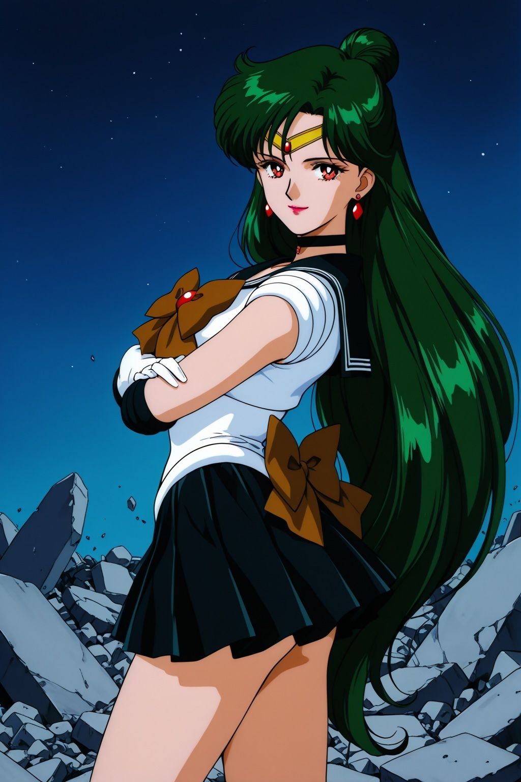 敗北ヒロイン 美少女戦士プルートの陥落 - サンプル画像 2