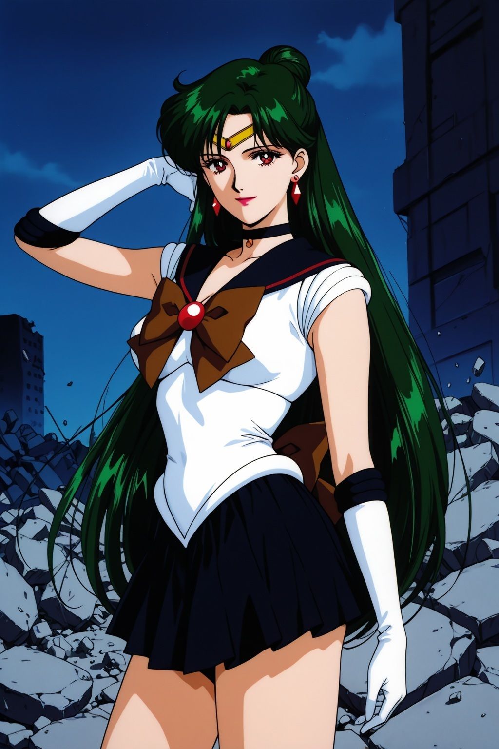 敗北ヒロイン 美少女戦士プルートの陥落 - サンプル画像 3