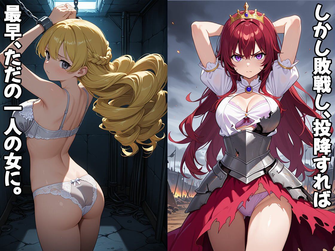 敗北姫騎士（CG100枚） - サンプル画像 2