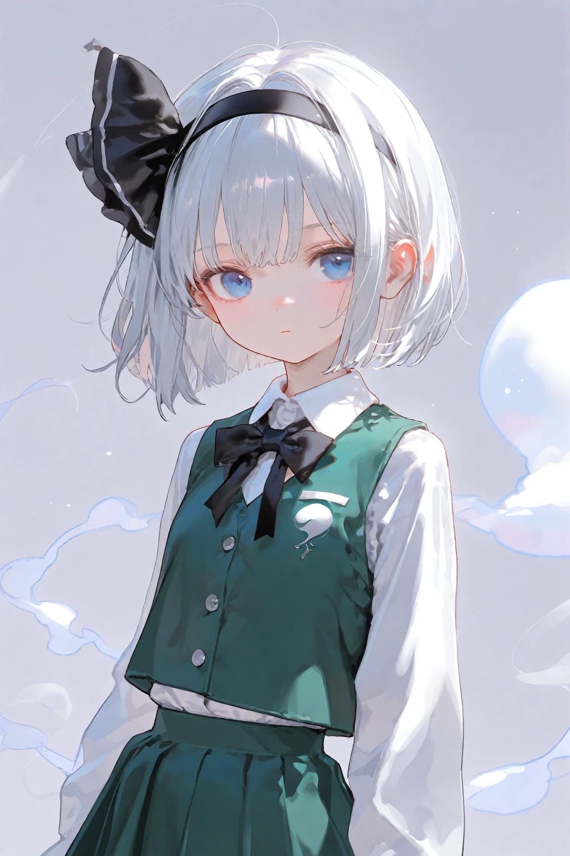 魂魄妖夢「斬れないけど、感じちゃう…」 - サンプル画像 1