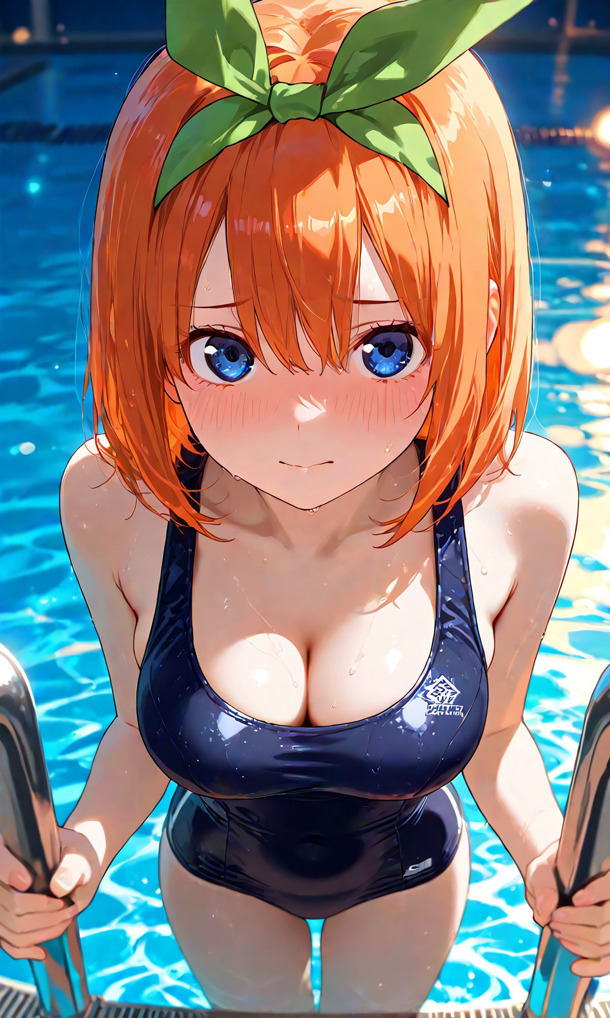 四葉とスク水えっち/CG223枚 - サンプル画像 1