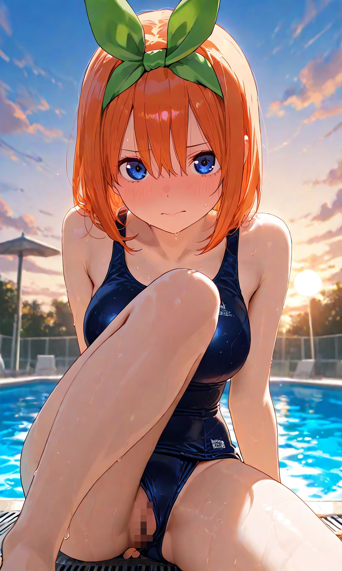 四葉とスク水えっち/CG223枚 - サンプル画像 2