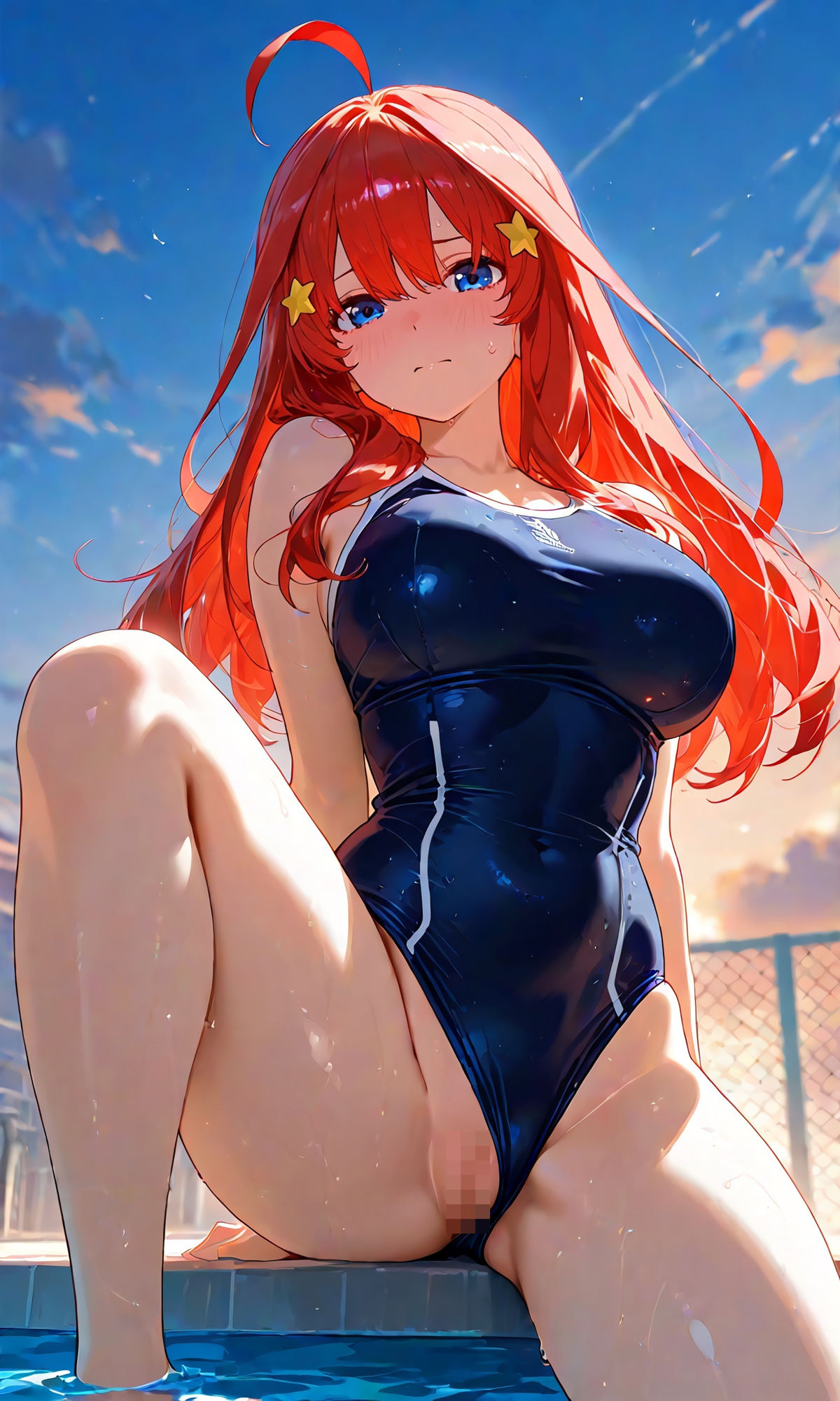 五月とスク水えっち/CG219枚 - サンプル画像 2