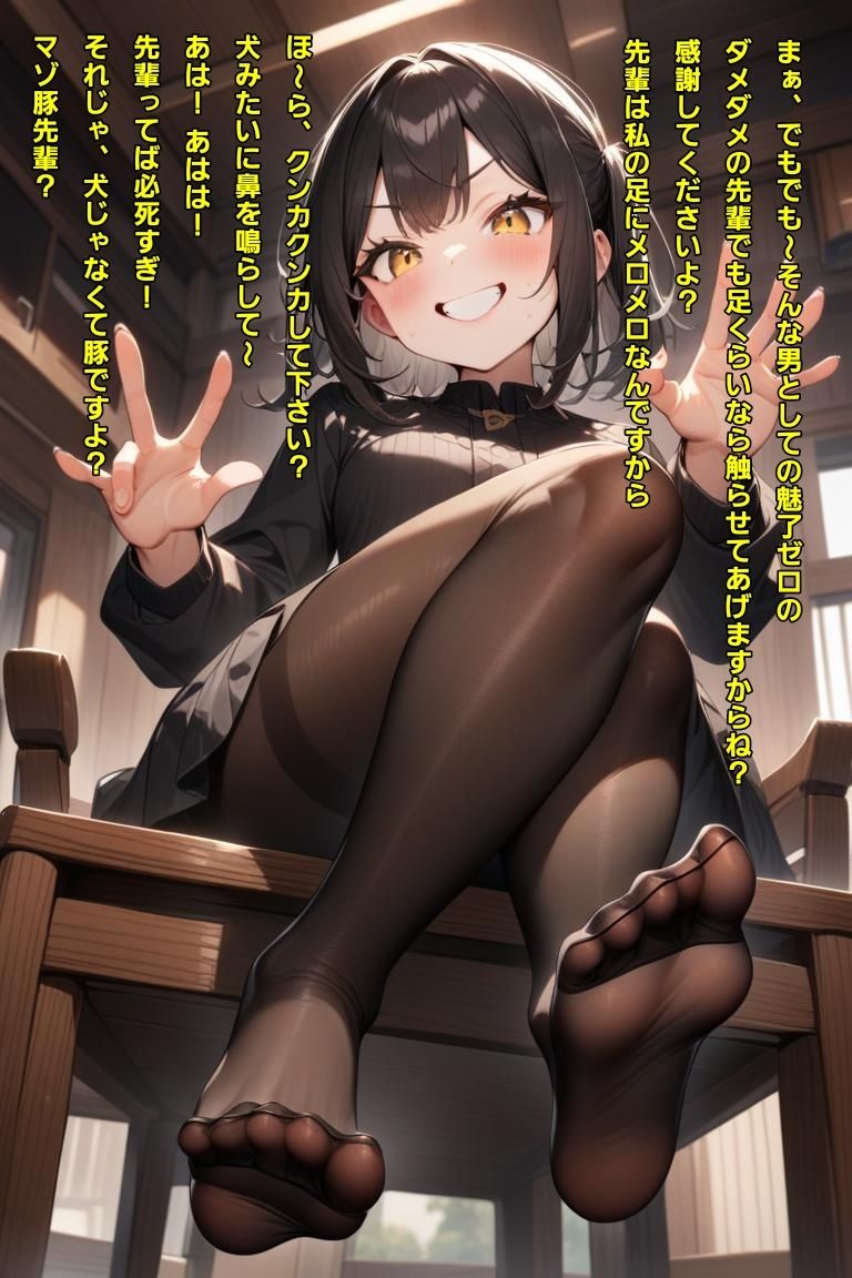 メス〇キ女子へのお貢罵倒〜雑魚雑魚男子は女の子様の下僕でしょ？〜 - サンプル画像 2