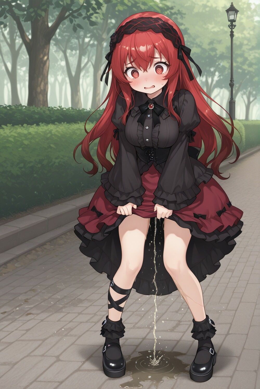 ゴスロリおしっこメモリー - サンプル画像 1