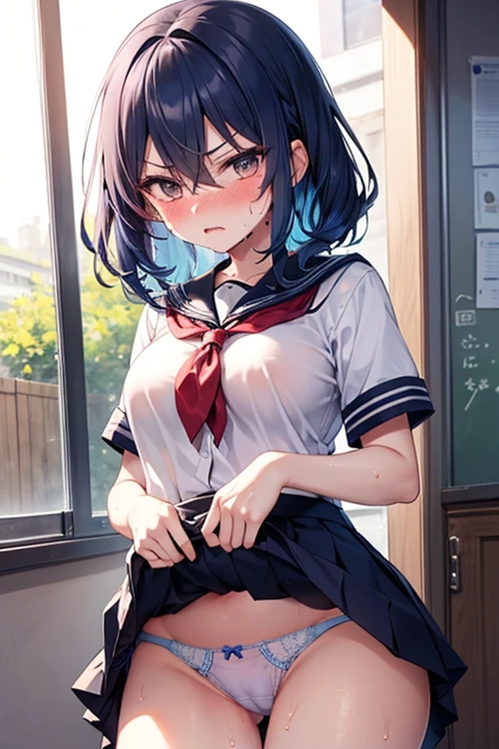 俺のことが「生理的にぜったい無理！」なクラスの女子に【命令】する。 - サンプル画像 2