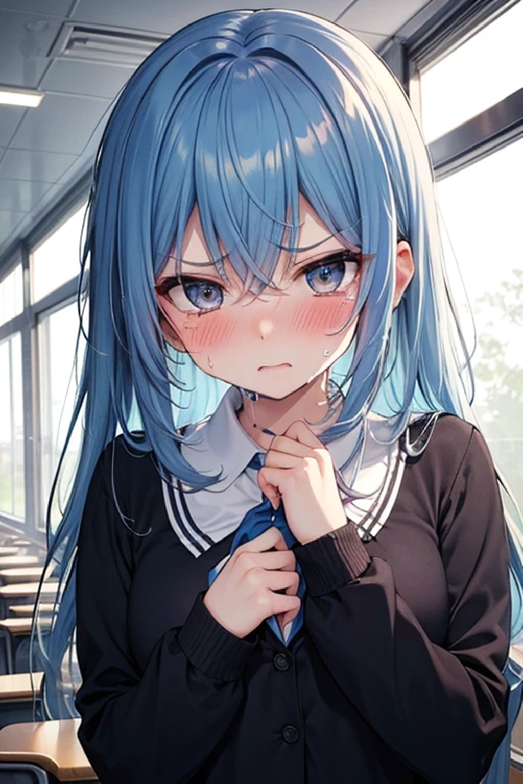 俺のことが「生理的にぜったい無理！」なクラスの女子に【命令】する。 - サンプル画像 4