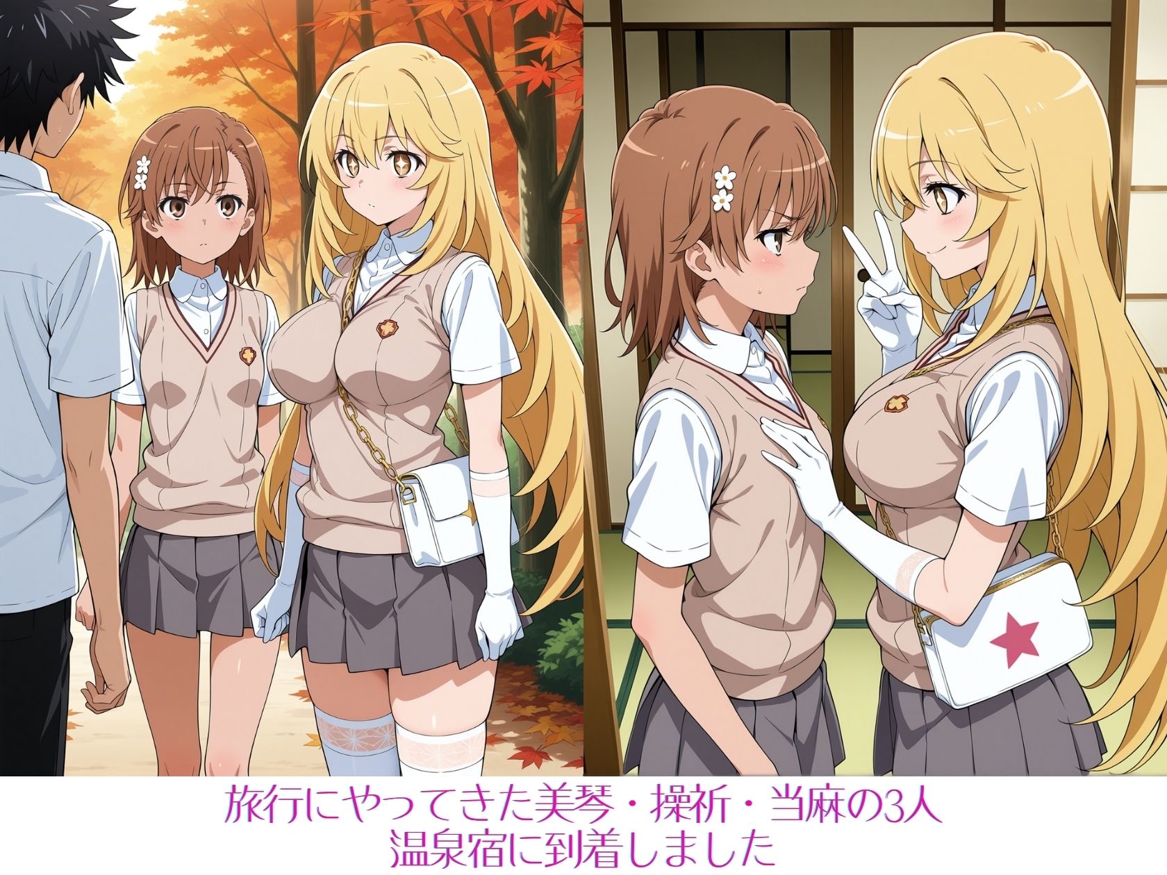 とある美琴と操祈の性事情2 - サンプル画像 1