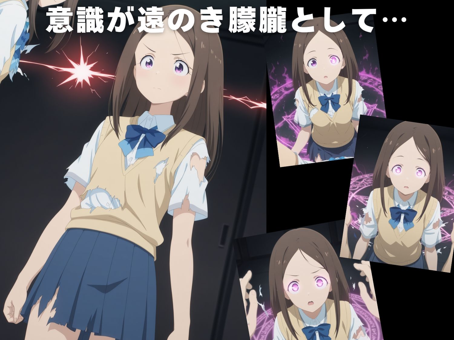 【完全敗北】朝● 千早 - サンプル画像 3