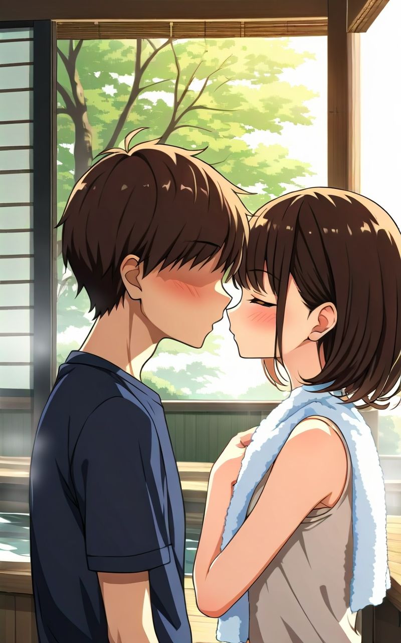 ボーイッシュな田舎妻に中出ししてみた！ - サンプル画像 1