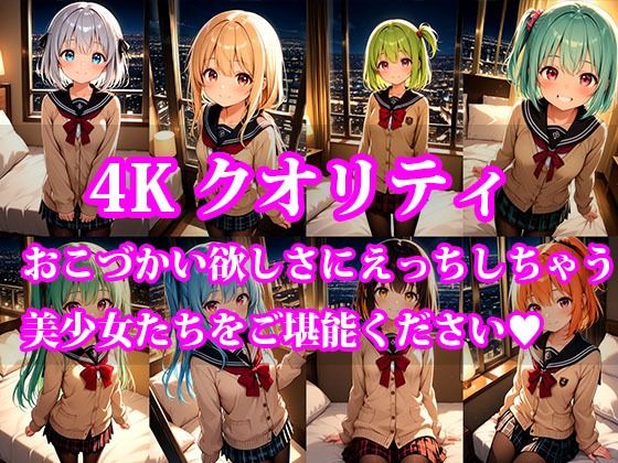 おこづかいほしーの！ えっちなちっぱい美女たちのパパ活記録 - サンプル画像 1