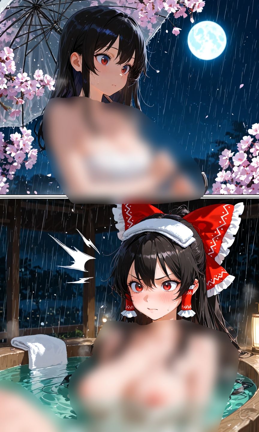 霊夢ちゃんのえっちな写真集vol.33〜春の雨の夜の風呂編〜 - サンプル画像 6