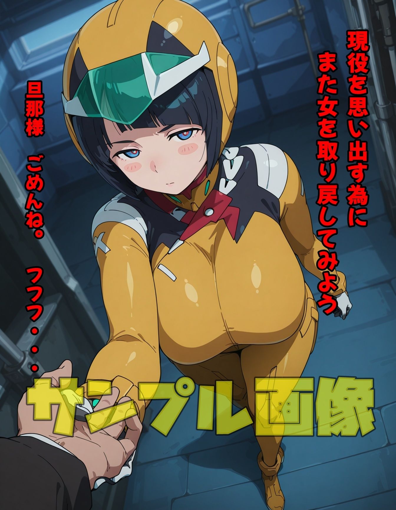 だらしない身体の人妻魔女 - サンプル画像 2
