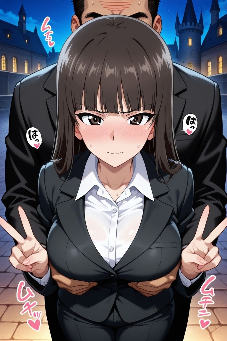 寝取られる西◯しほ - サンプル画像 1