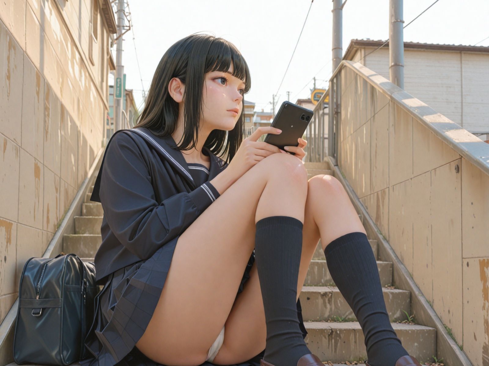 ぱんちら 見せつけ - サンプル画像 6