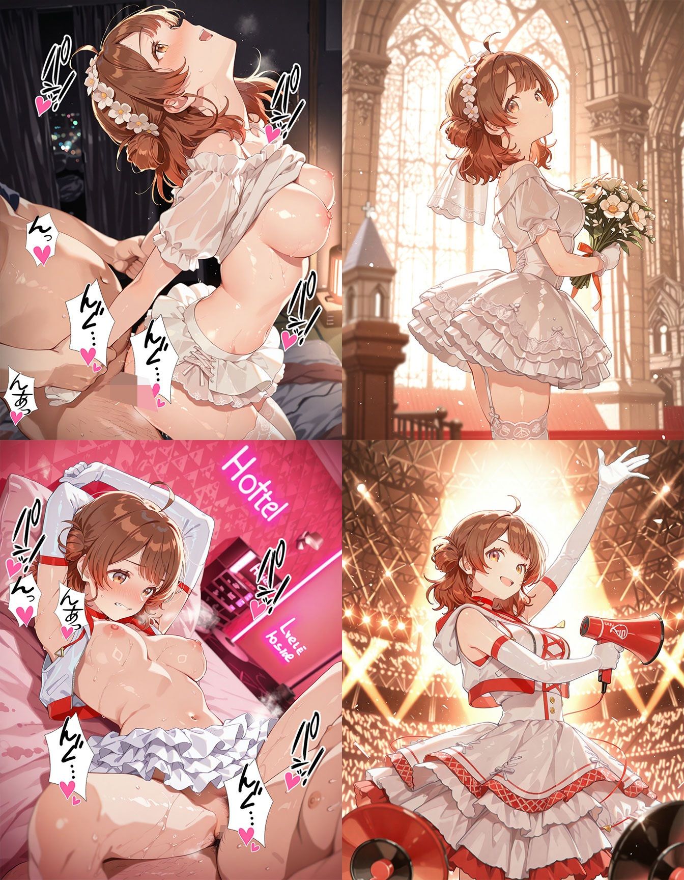 アイドル 即オチ2コマ 8dbd6 - サンプル画像 6