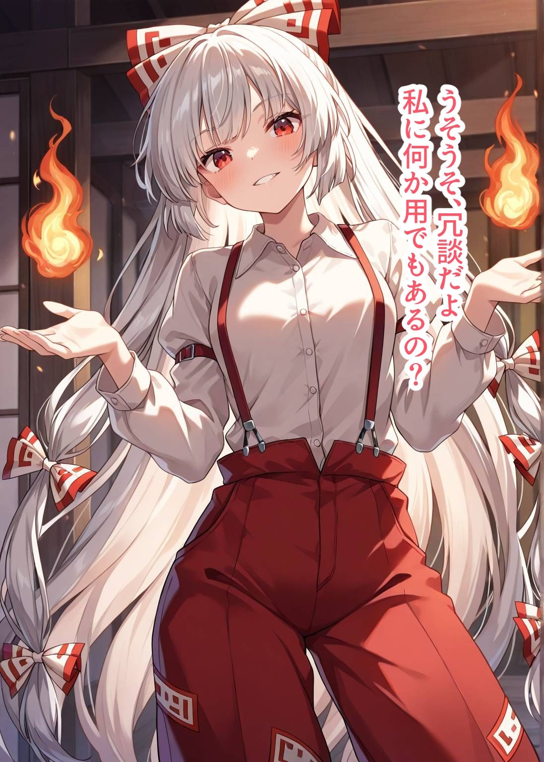 東方交尾録〜藤原妹紅編〜 - サンプル画像 2