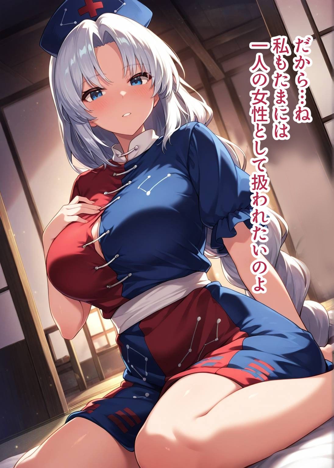 東方交尾録〜八意永琳編〜 - サンプル画像 4