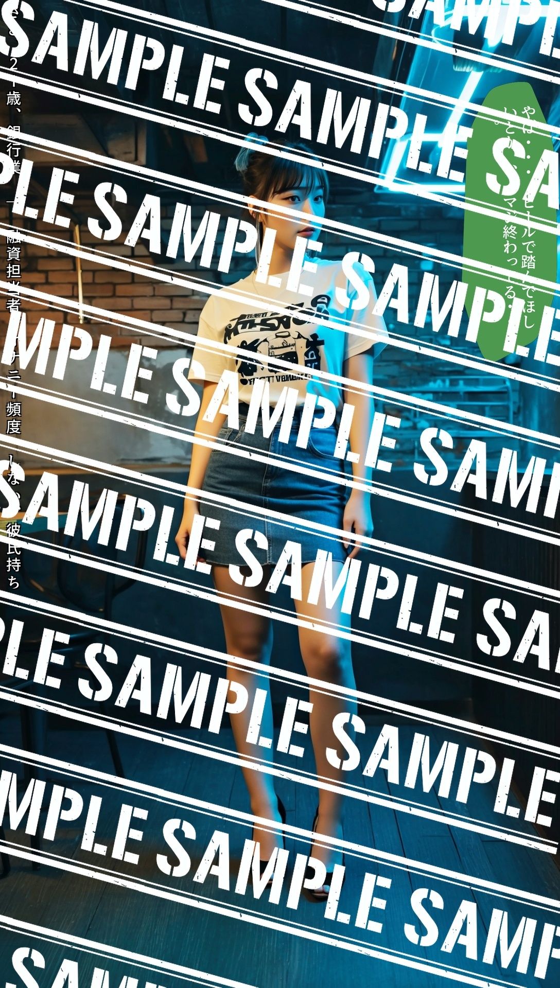 ミニスカデニムの甘い罠〜生足フェチをロックオン〜 vol.4（最終巻） - サンプル画像 1