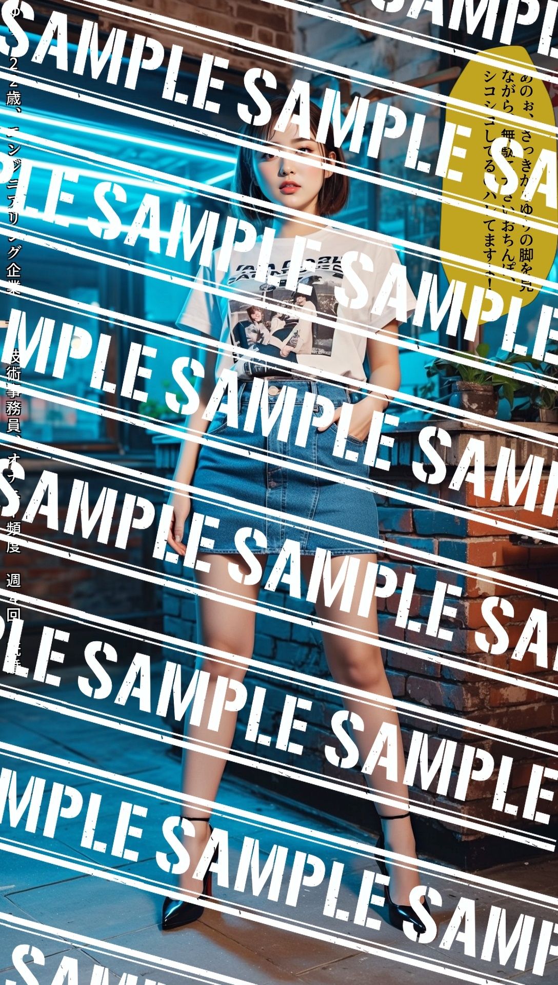 ミニスカデニムの甘い罠〜生足フェチをロックオン〜 vol.4（最終巻） - サンプル画像 3