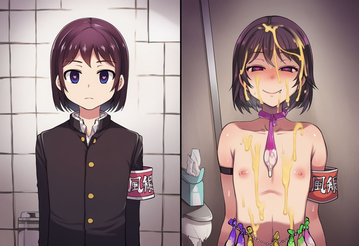 便所風紀委員のお仕事 - サンプル画像 4