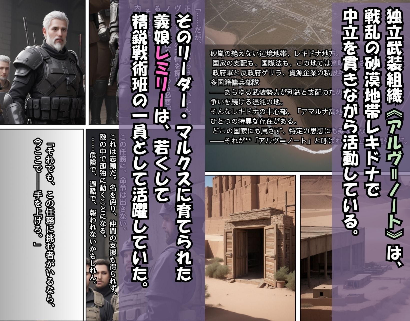 囚われた女戦士（牢獄で集団種付け）レミリ―編/ドラマ美麗CG集 - サンプル画像 1