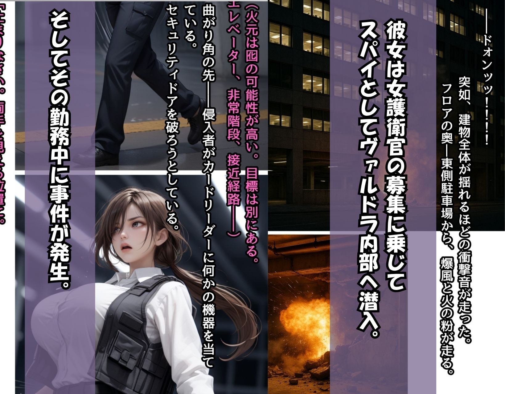 囚われた女戦士（牢獄で集団種付け）レミリ―編/ドラマ美麗CG集 - サンプル画像 3