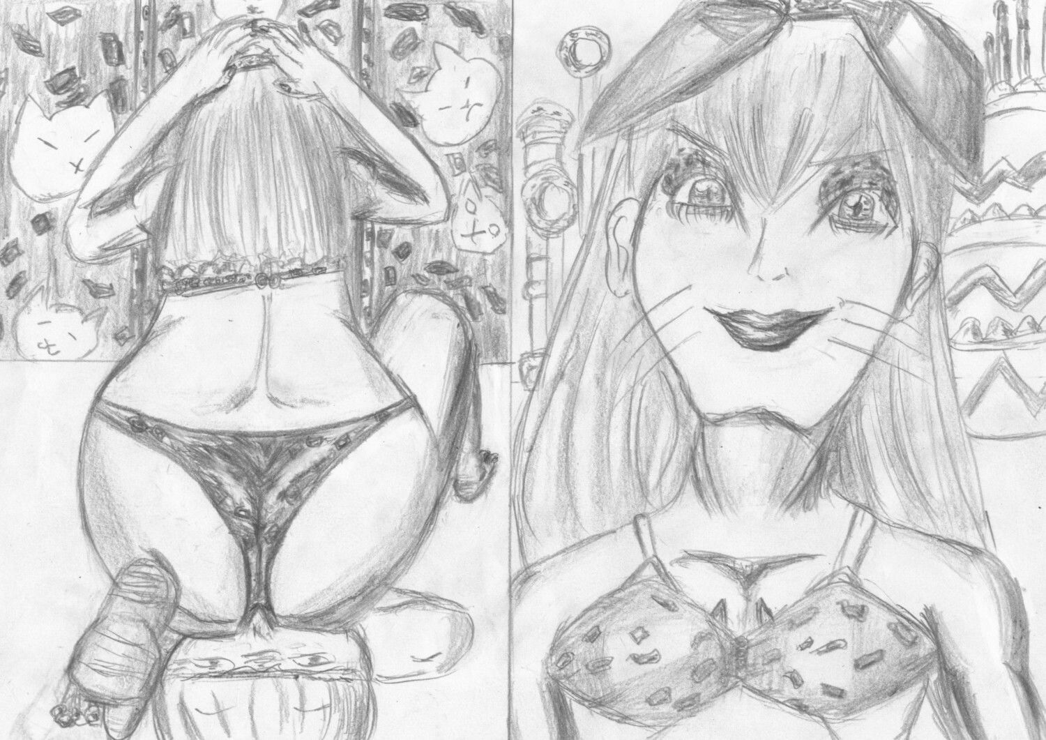 黒よりも黒い黒戯絵集「男の娘アソート」 - サンプル画像 1
