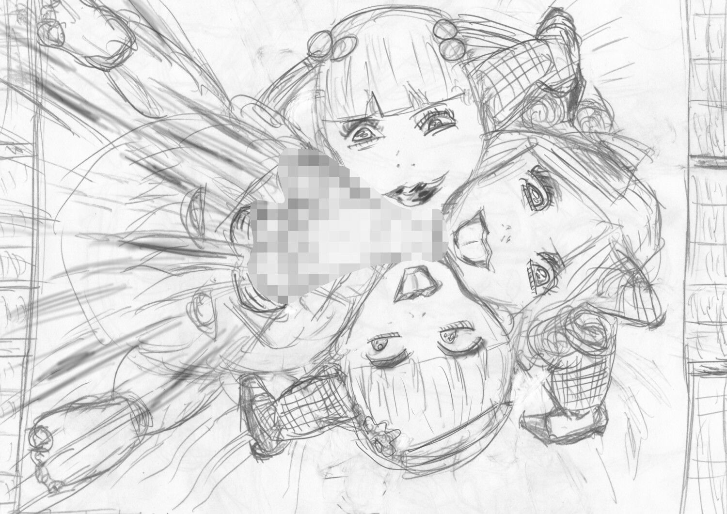 黒よりも黒い黒戯絵集「男の娘アソート」 - サンプル画像 3