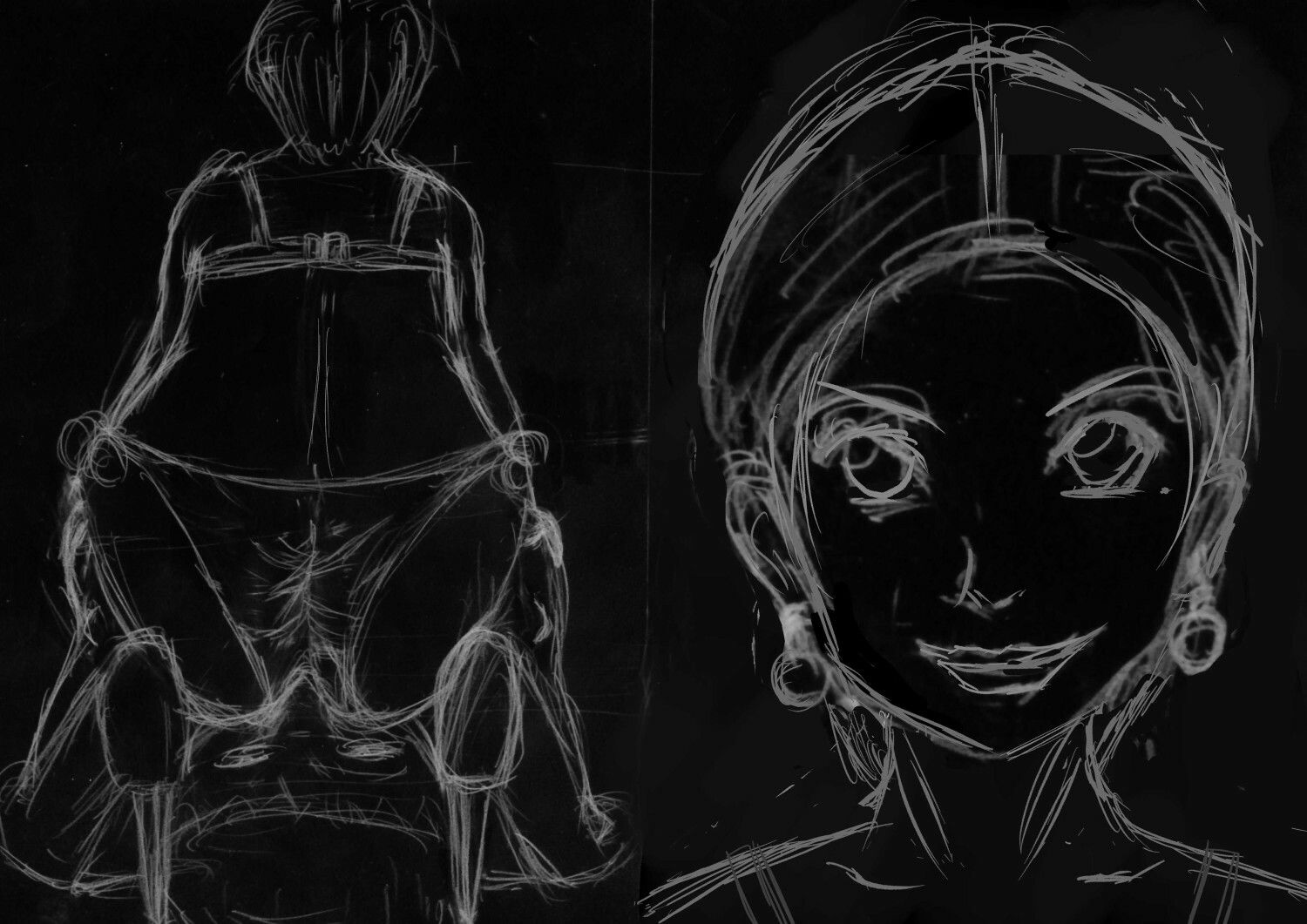 黒よりも黒い黒戯絵集「男の娘アソート」 - サンプル画像 4