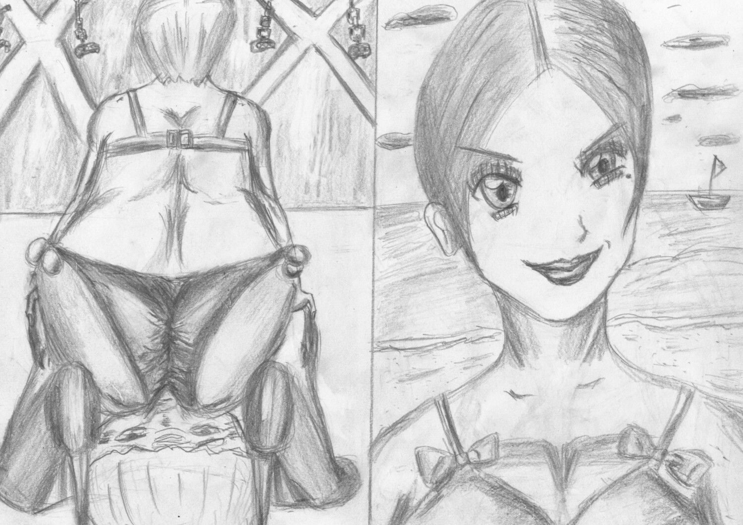 黒よりも黒い黒戯絵集「男の娘アソート」 - サンプル画像 5
