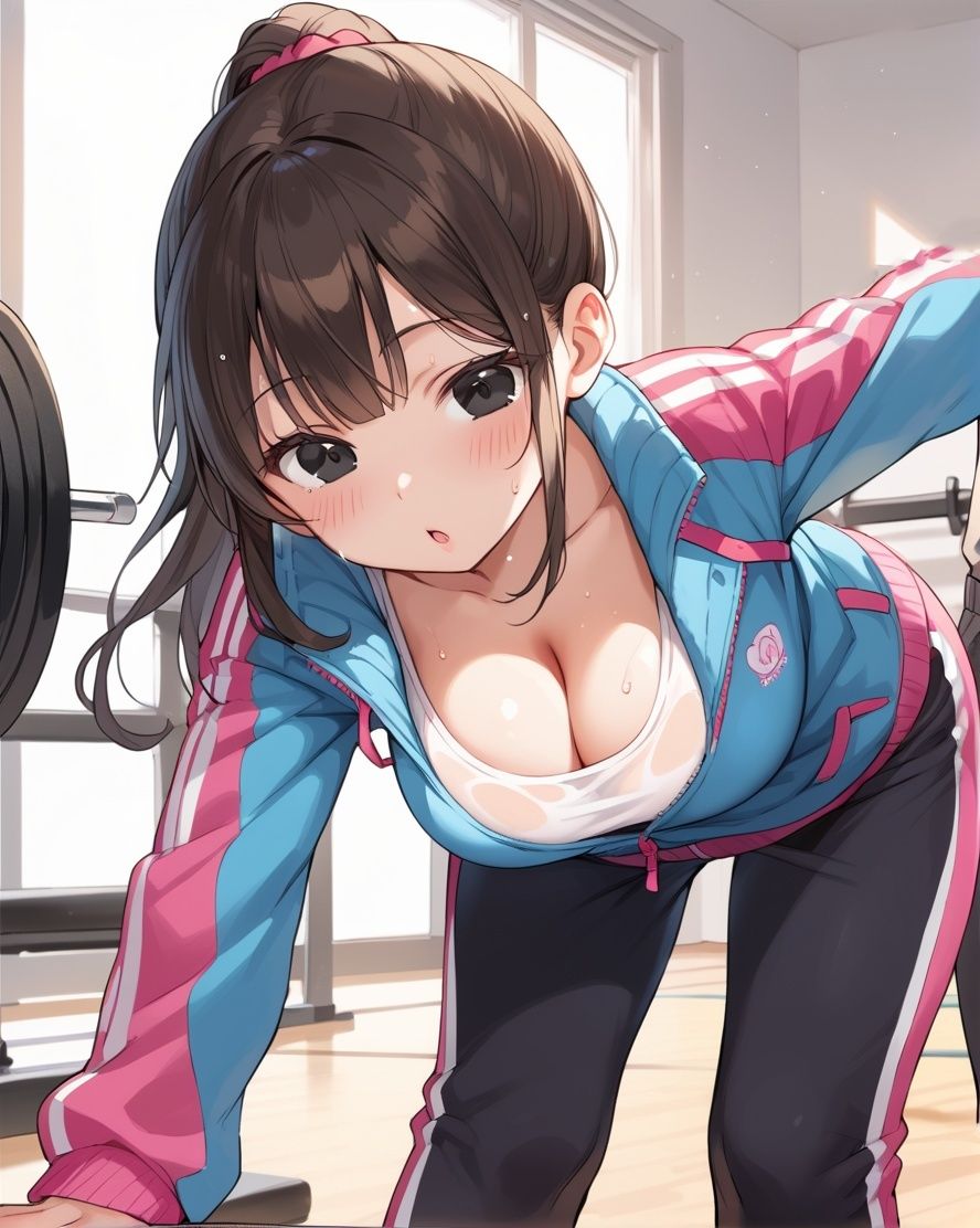 スポーツジムで肉便器にされてしまうスポーツ女子 - サンプル画像 1