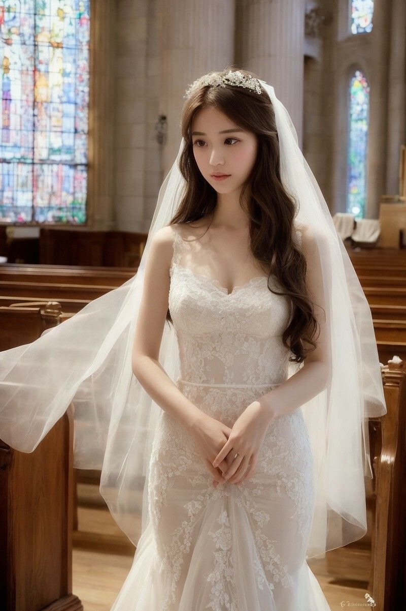 【美女名録】vol2.17  白い約束──その夜に永遠を誓う  200枚【AIグラビア写真集】 - サンプル画像 8