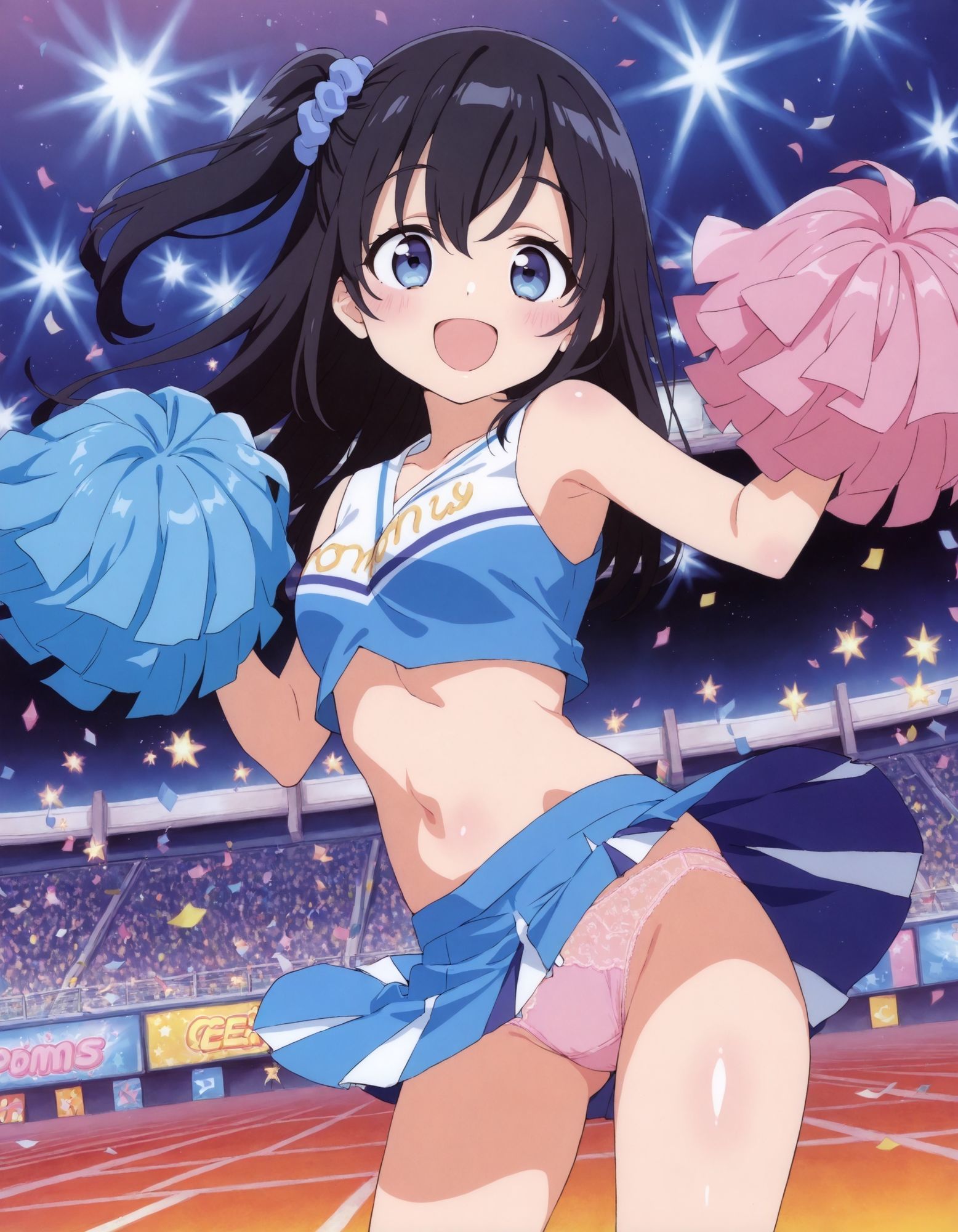 雨〇さつきのパンチラ〜チアガール編〜 - サンプル画像 1