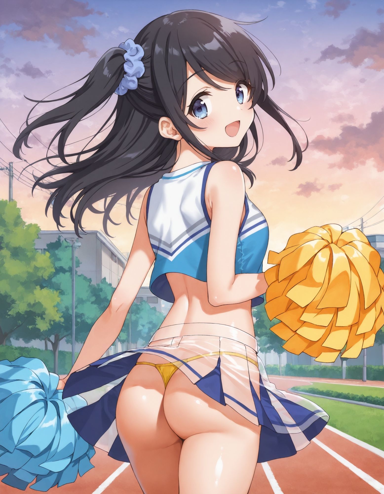 雨〇さつきのパンチラ〜チアガール編〜 - サンプル画像 3