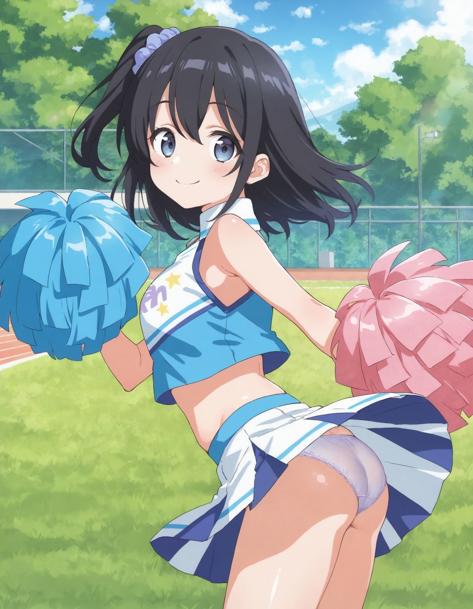 雨〇さつきのパンチラ〜チアガール編〜 - サンプル画像 7