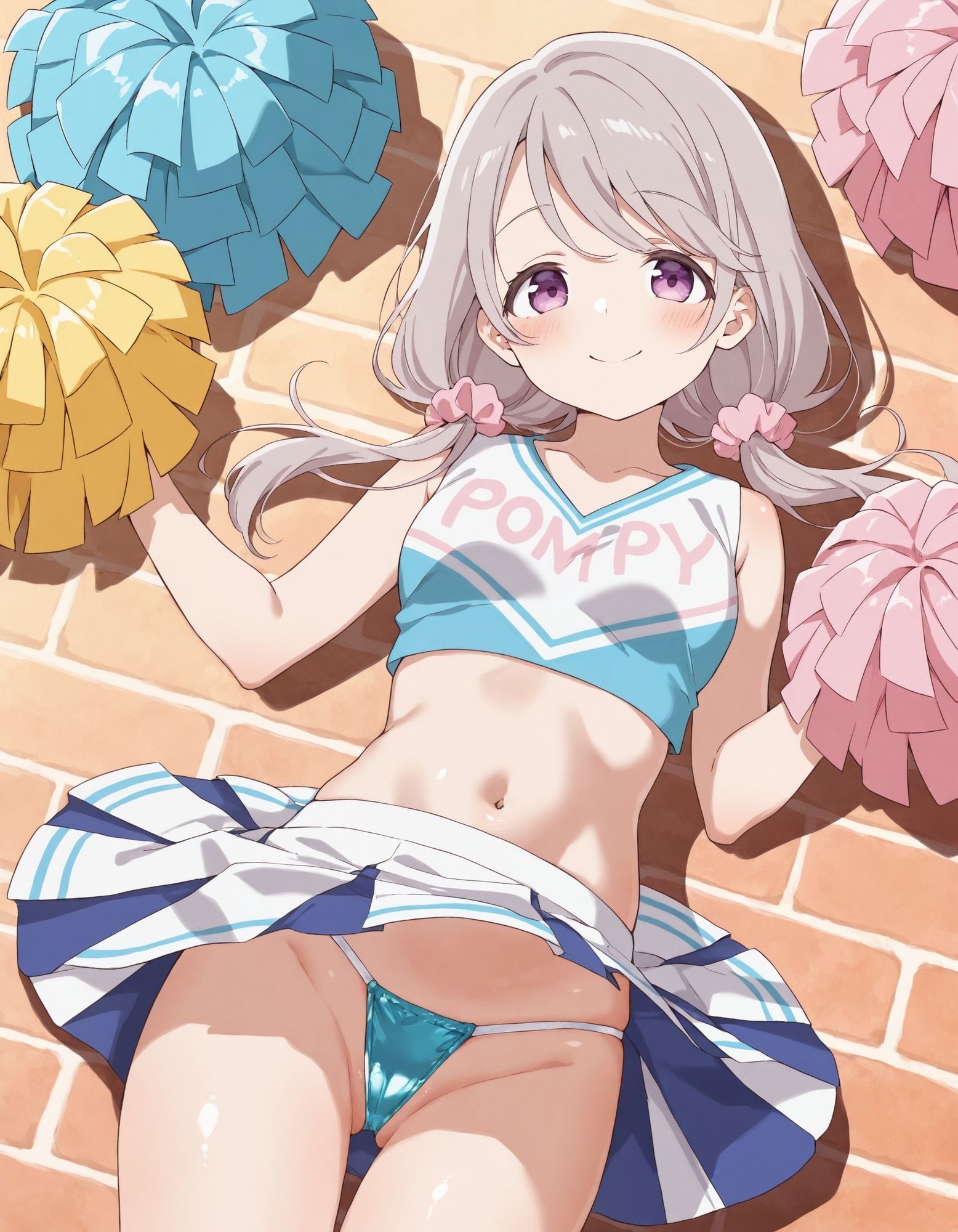 敷〇桜子のパンチラ〜チアガール編〜 - サンプル画像 3